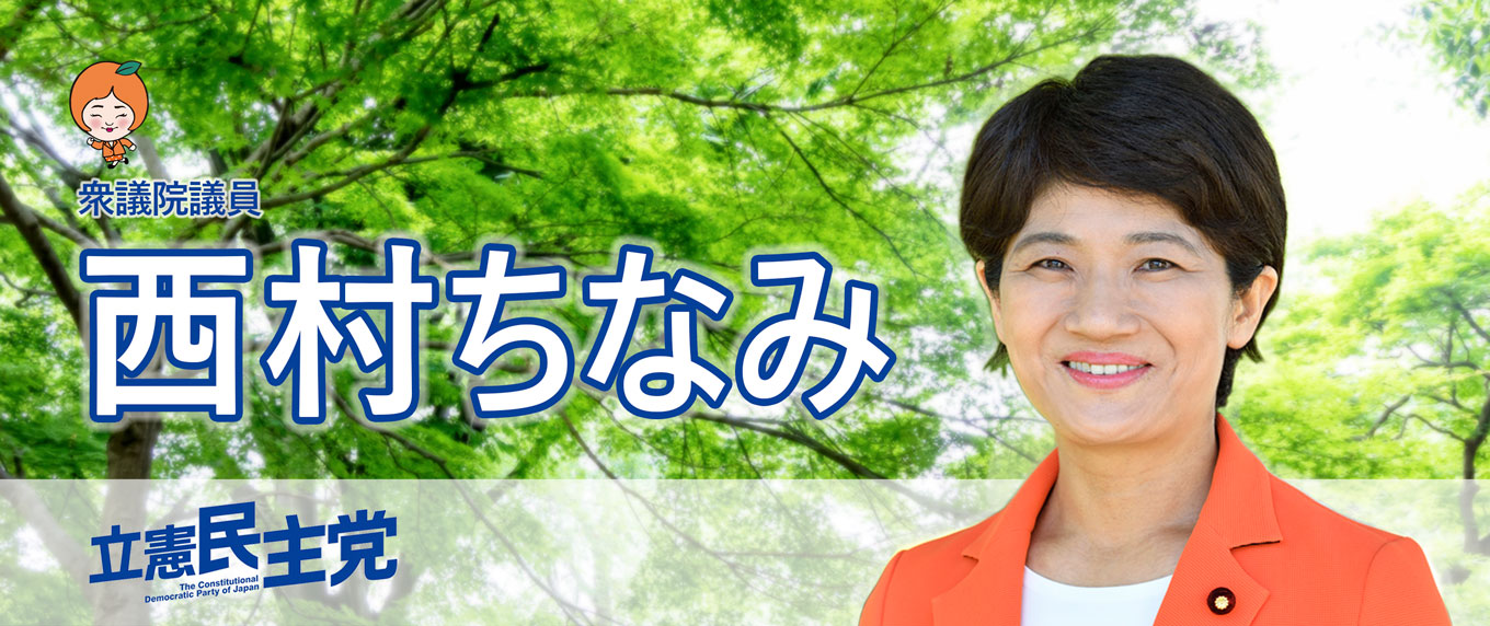 西村 ちなみ 衆議院 議員